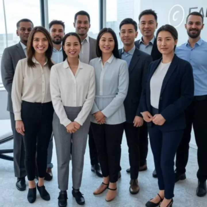 Zespół PolishB2BServices podczas wspólnej pracy